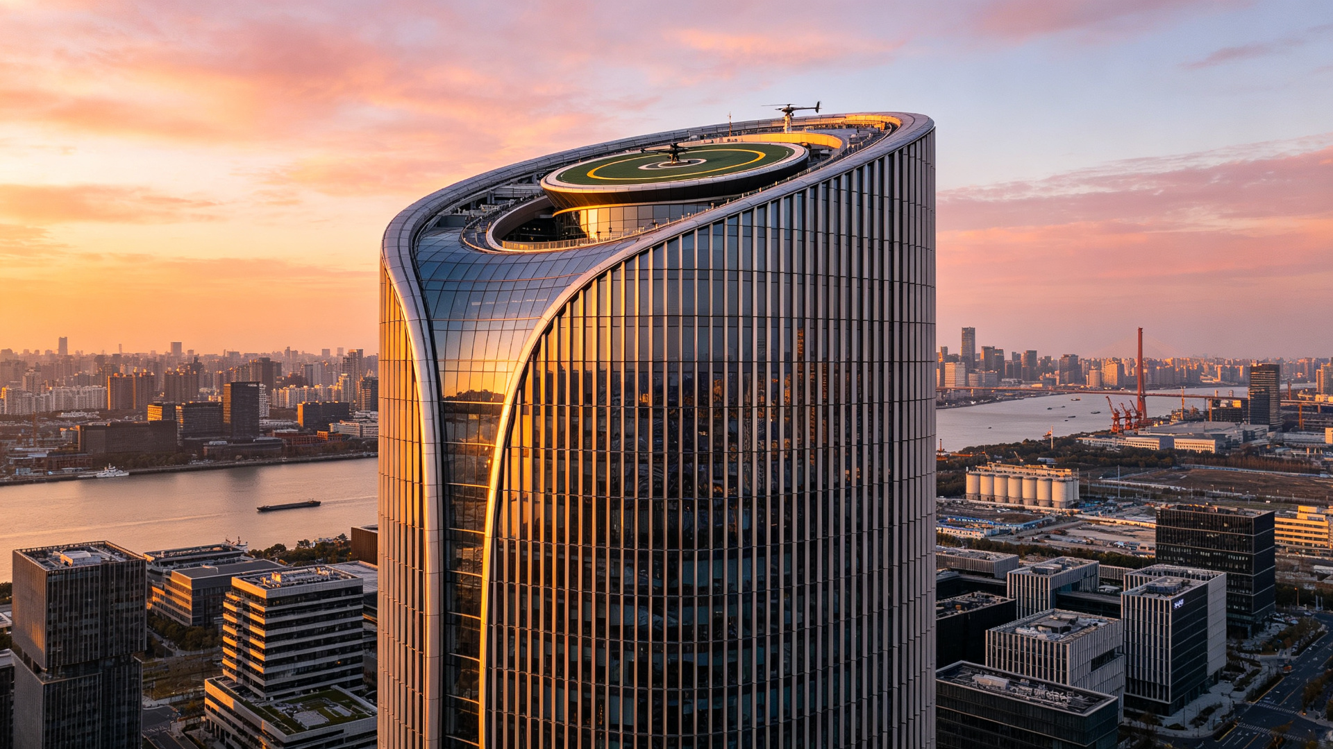 星云1号大厦建筑外观